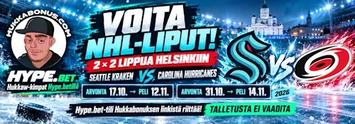 Nhl Lippukisa Hybe bet Hukkabonus Hukkaw kimpat